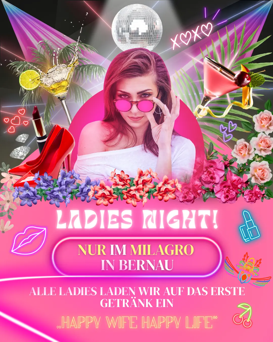 milagro ladys night poster